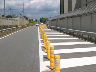 Palo elastico per il settore stradale