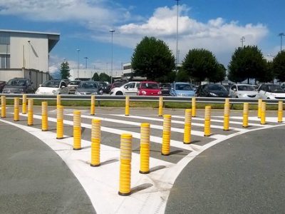 Palo elastico per il settore stradale