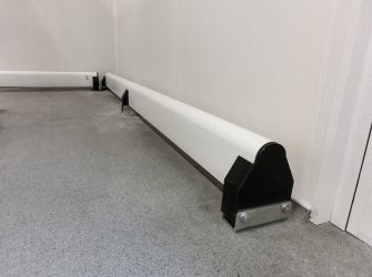Barriera antiurto sfilabile